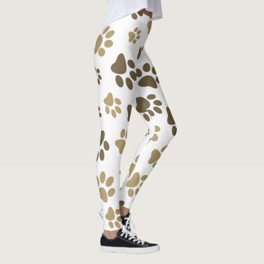 Leggings met vrouwelijke pooafdrukken (Rechts)