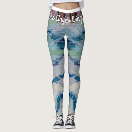 Leggings met waterbeschermers, de Engel's Wing's (Voorkant)
