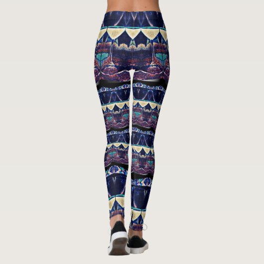 Leggings met wijnbereiding (Achterkant)