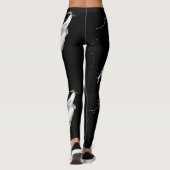 Leggings met witte verf (Achterkant)