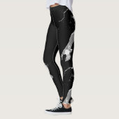 Leggings met witte verf (Links)