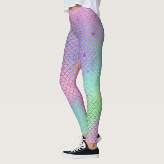 Leggings met Zeemeermindschaal (Links)