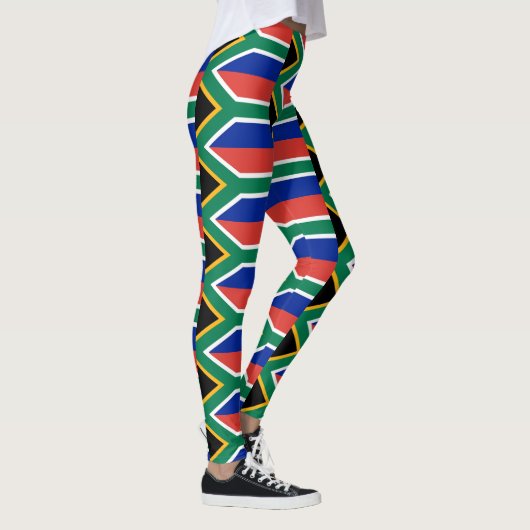 Leggings met Zuid-Afrikaanse vlag (Rechts)