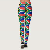 Leggings met Zuid-Afrikaanse vlag (Achterkant)