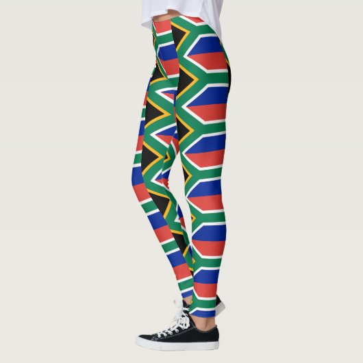 Leggings met Zuid-Afrikaanse vlag (Links)