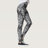 Leggings met zwarte dampen voor vrouwen (Rechts)