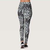 Leggings met zwarte dampen voor vrouwen (Achterkant)