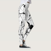 Leggings met zwarte inkt (Rechts)