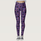 Leggings met zwarte kat (Voorkant)