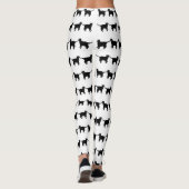 Leggings met zwarte kat (Achterkant)