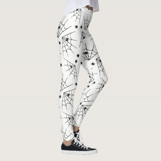 Leggings met zwarte spieren en spinbanden (Rechts)