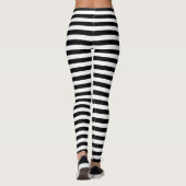 Leggings met zwarte strepen (Achterkant)