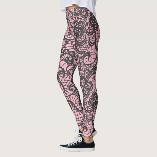 Leggings met zwarte zijde (Links)