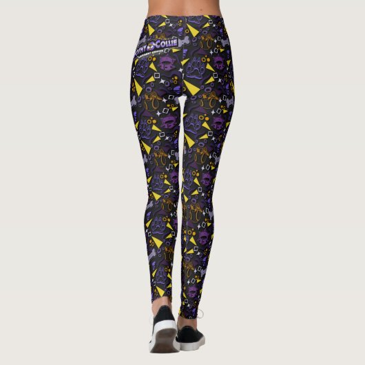 Leggings Mishka Arcade Print (Achterkant)