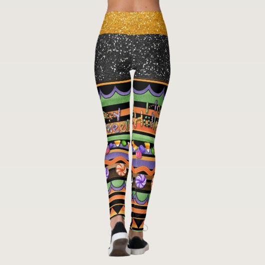 Leggings Mode Pop Halloween (Achterkant)