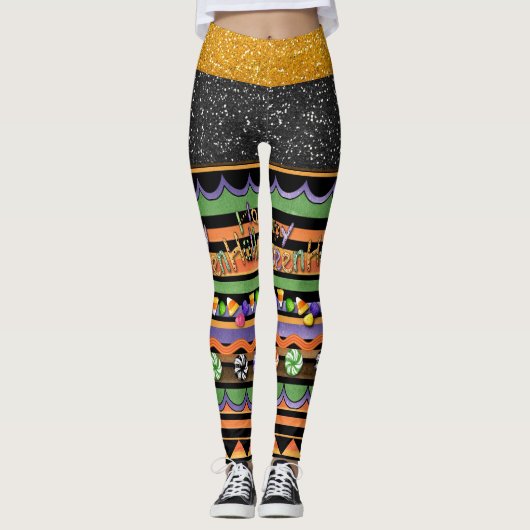 Leggings Mode Pop Halloween (Voorkant)