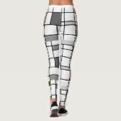 Leggings Mondriaan Geïnspireerd 4 (Achterkant)