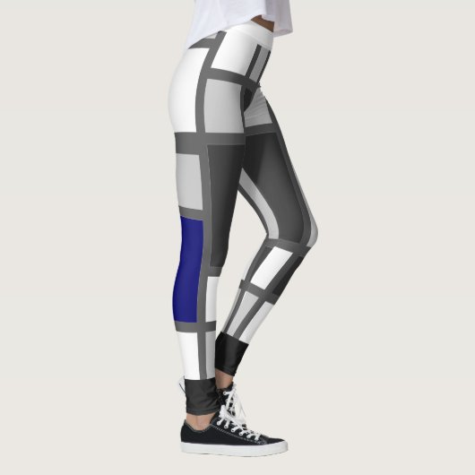 Leggings Mondrian Geïnspireerd 1 (Rechts)