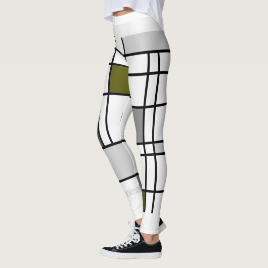 Leggings Mondrian Geïnspireerd 3 (Links)