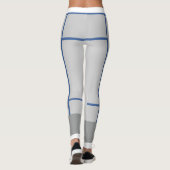 Leggings Mondrian Geïnspireerd OcG FG 1 (Achterkant)