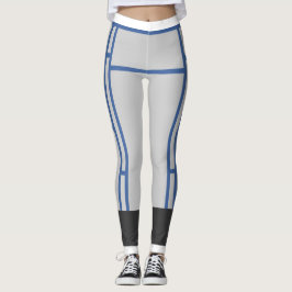 Leggings Mondrian Geïnspireerd OcG FG 2 Wider
