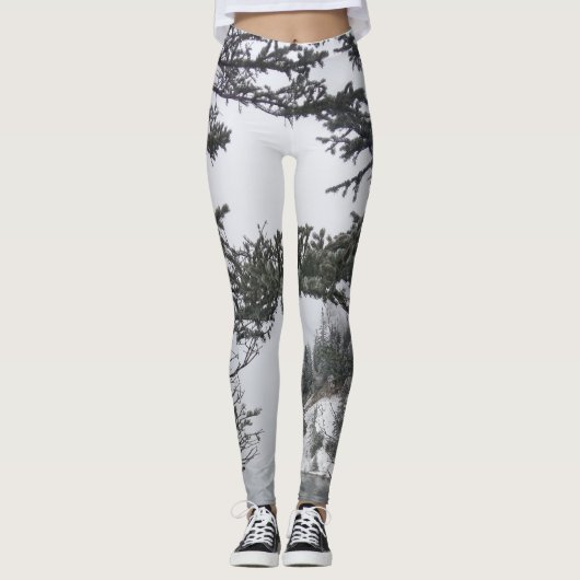 Leggings. Mooie gevoelens van winter. Leggings (Voorkant)
