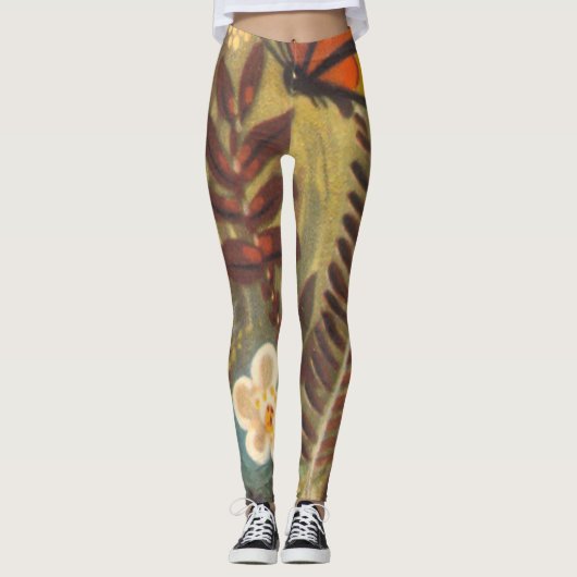 Leggings - Muinasjutt/sproeier - Detail-ontwerp (Voorkant)
