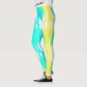 Leggings Multi-color Splatter Running Paint (Links)
