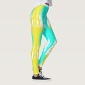 Leggings Multi-color Splatter Running Paint (Rechts)