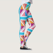 Leggings - Multi gekleurde Union Jack Flag (Rechts)