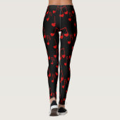 Leggings Muziek hart (Achterkant)