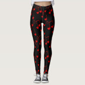 Leggings Muziek hart (Voorkant)