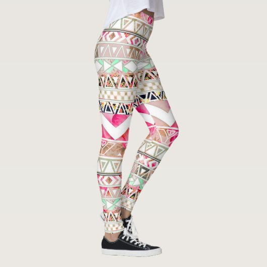 Leggings/Native American Aztec Pattern Leggings (Rechts)