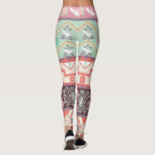 Leggings/Native American Aztec Pattern Leggings (Achterkant)