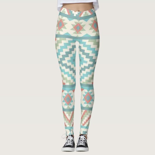 Leggings/Native American Pattern Leggings (Voorkant)