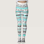 Leggings/Native American Pattern Leggings (Voorkant)