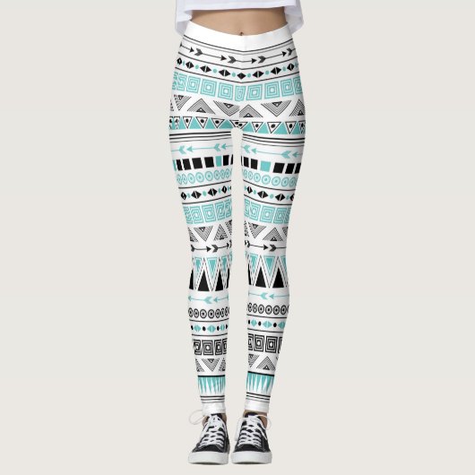 Leggings/Native American Pattern Leggings (Voorkant)
