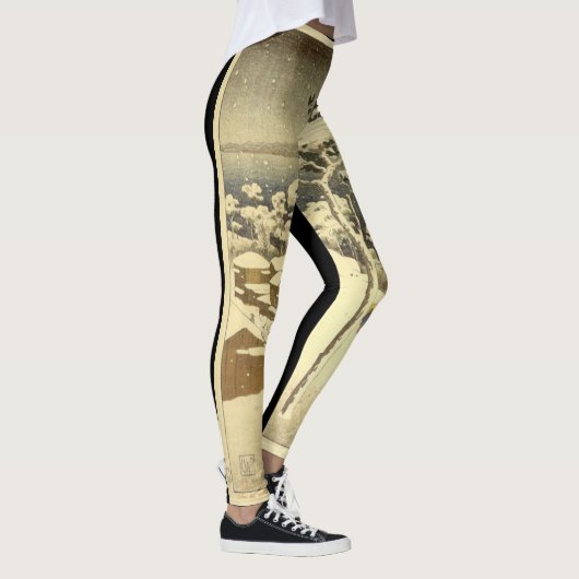 LEGGINGS NEGISHI JAPAN WOODBLOCK (Rechts)