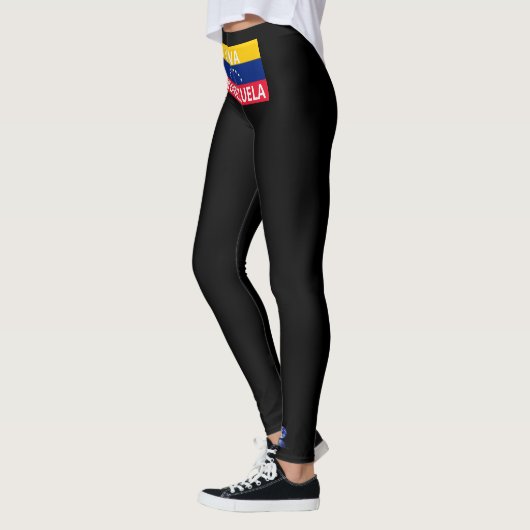 Leggings negro de la bandera de Venezuela. (Links)