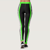 Leggings Neon Green Running Pants (Achterkant)