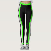 Leggings Neon Green Running Pants (Voorkant)