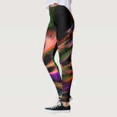 Leggings Neon Swirls Pattern (Links)