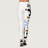 Leggings " Ojos di Surreo Mirroris " door Jacob Ke (Achterkant)