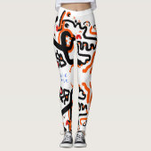 Leggings " Ojos di Surreo Mirroris " door Jacob Ke (Voorkant)