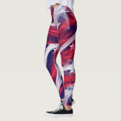 Leggings onder Amerikaanse vlag (Links)