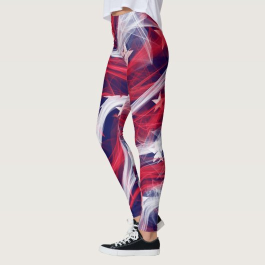 Leggings onder Amerikaanse vlag (Links)