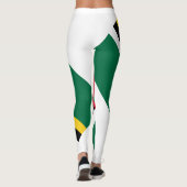 Leggings onder de Dominica-vlag (Achterkant)