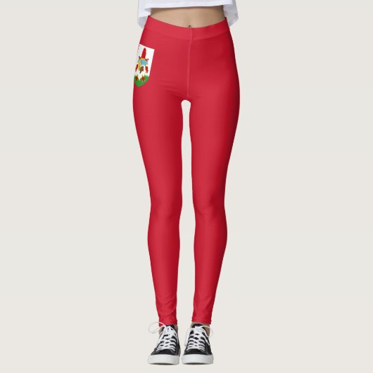 Leggings onder de vlag van Bermuda (Voorkant)