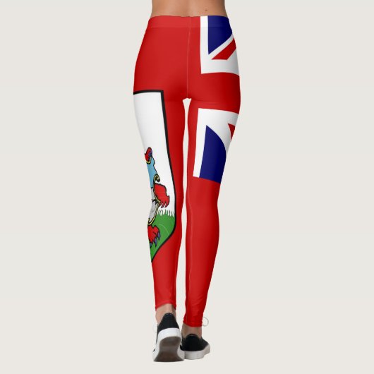 Leggings onder de vlag van Bermuda (Achterkant)