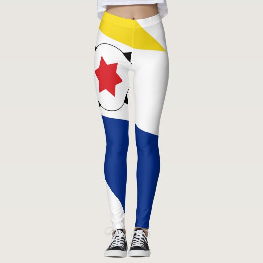 Leggings onder de vlag van Bonaire Island (Voorkant)